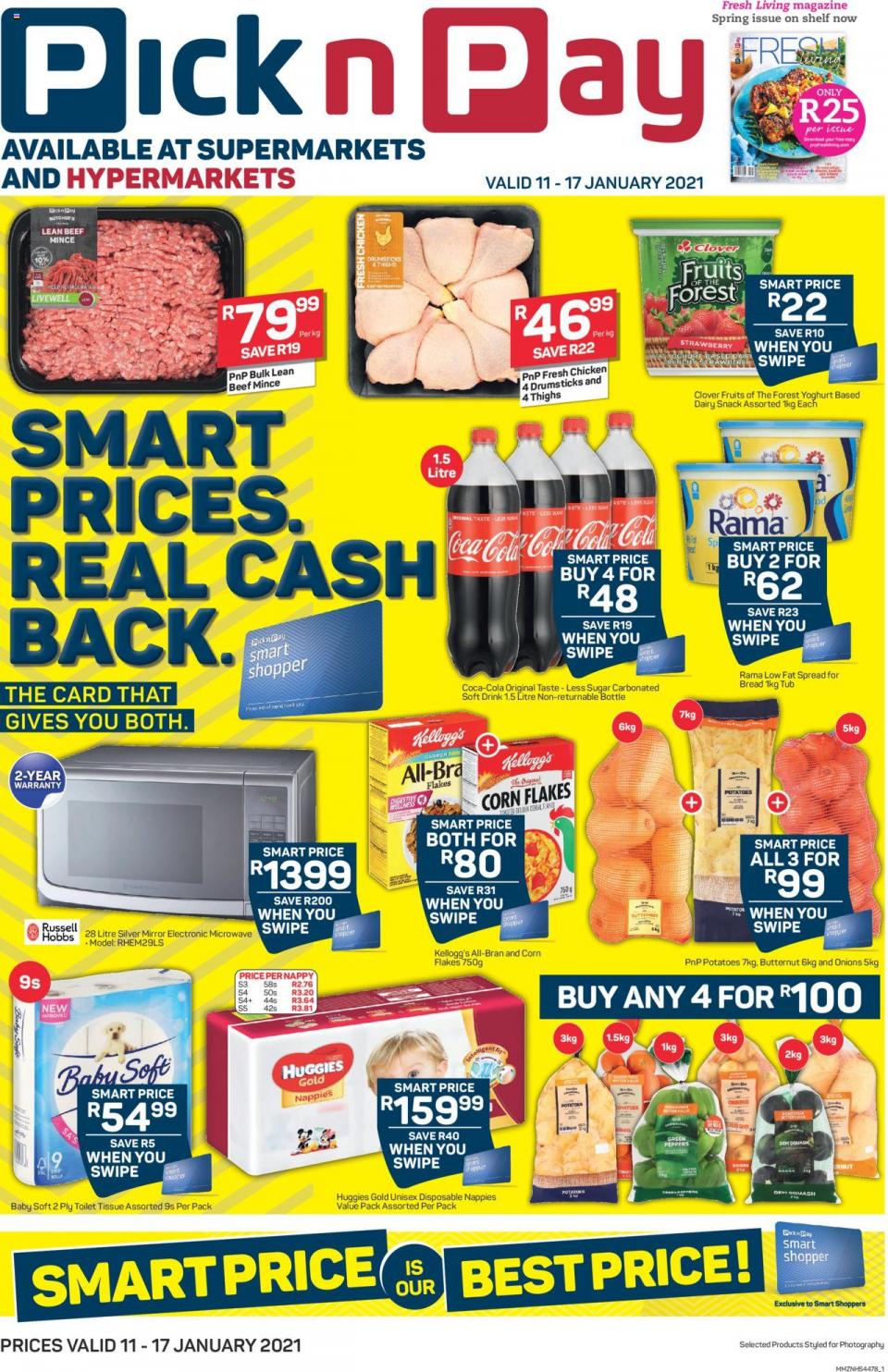 Pick n Pay Specials Smart Price 11 January 2021