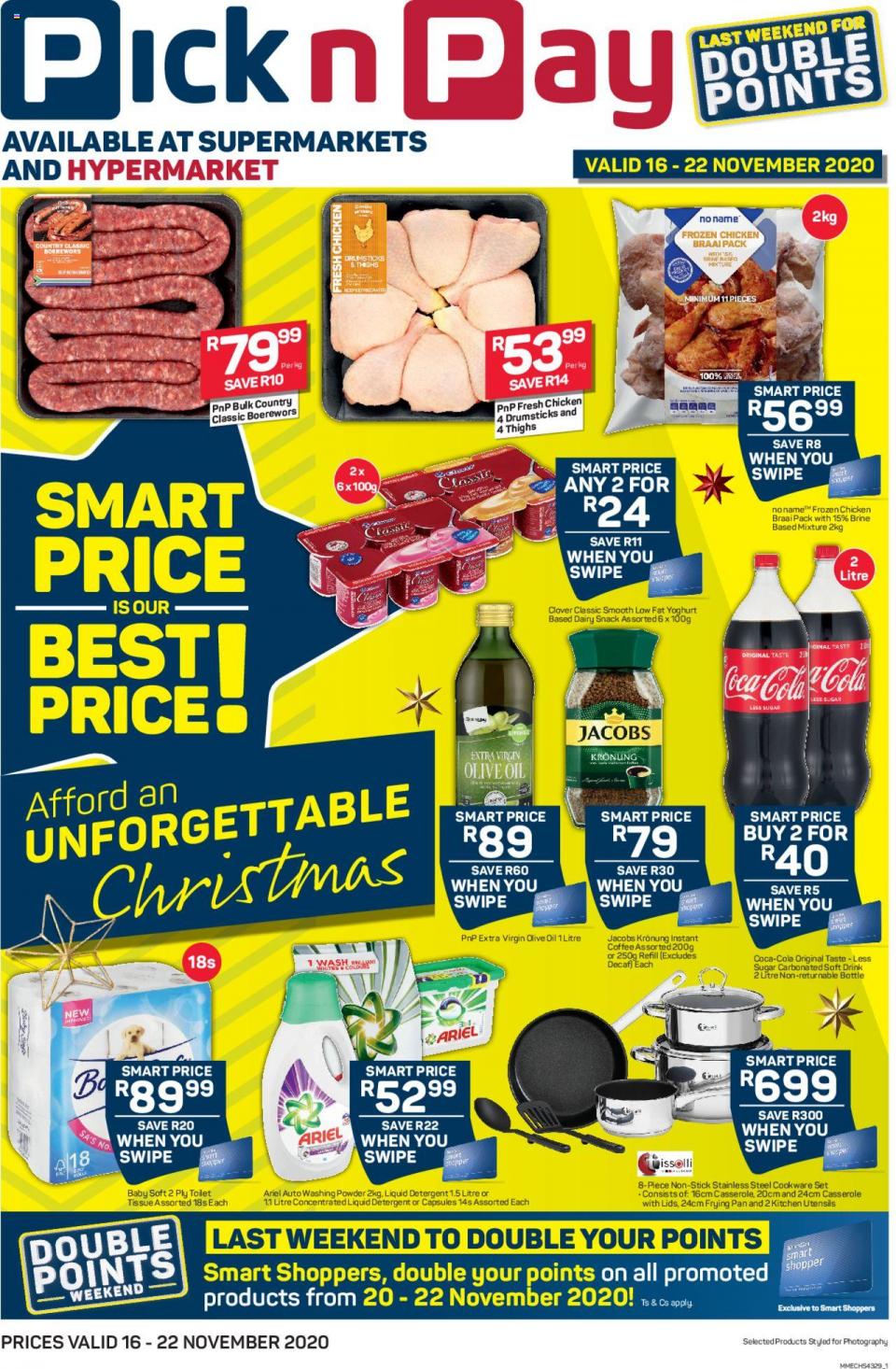 Pick n Pay Specials Smart Price 16 November 2020