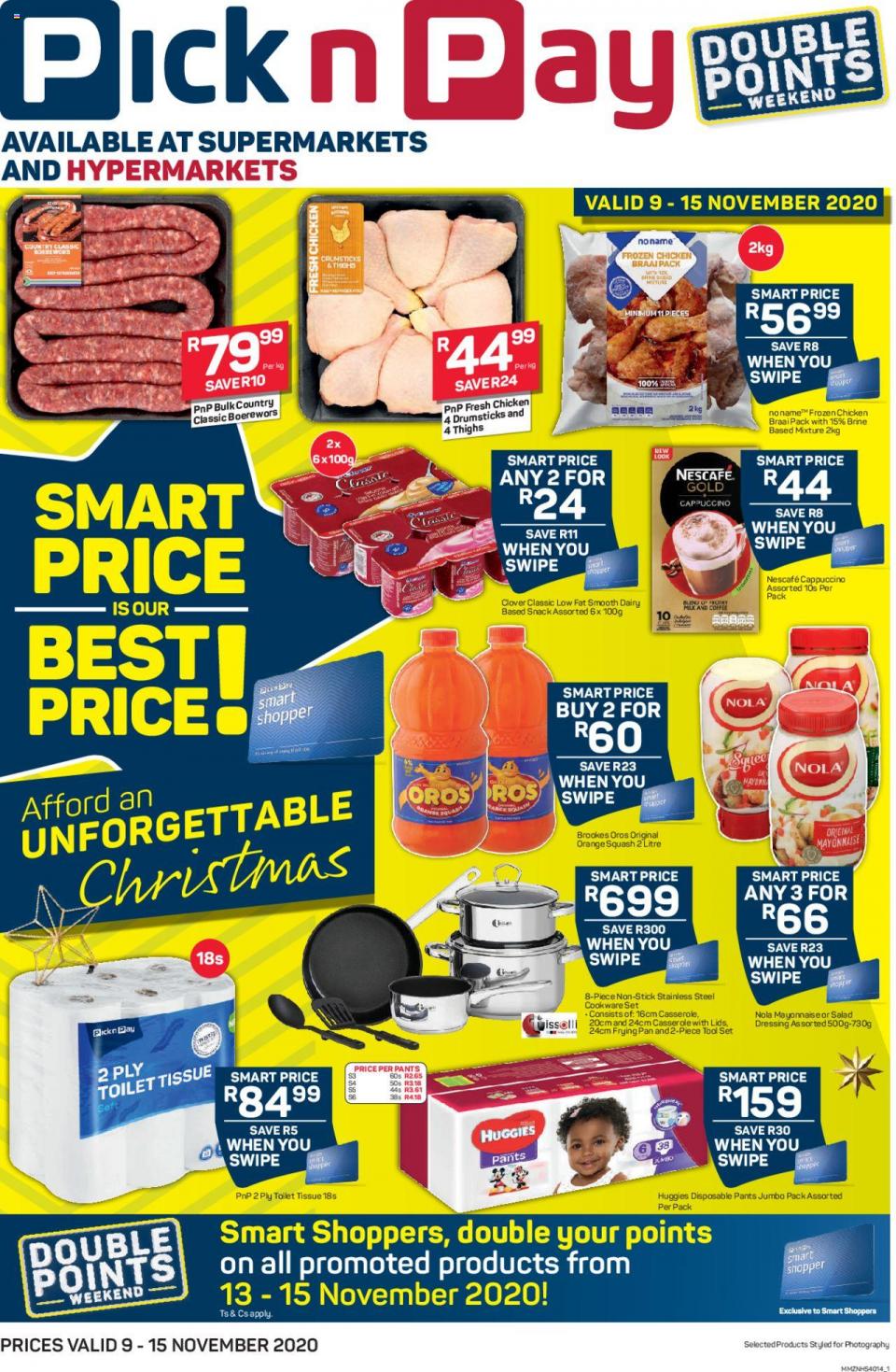Pick n Pay Specials Smart Price 9 November 2020
