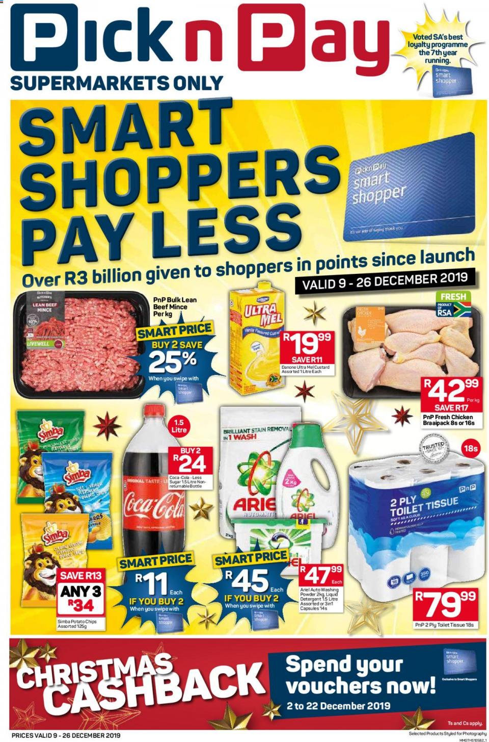 Pick N Pay Specials Smartshoppers Pay Less 09 December 2019
