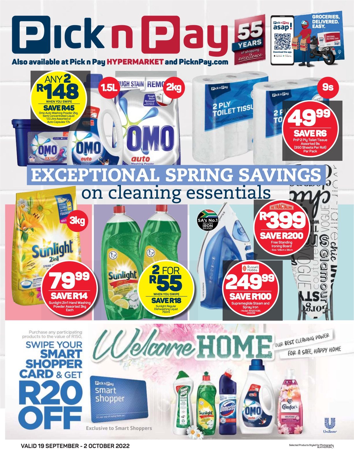 Pick n Pay Specials Spring Clean 19 Sep – 2 Oct 2022