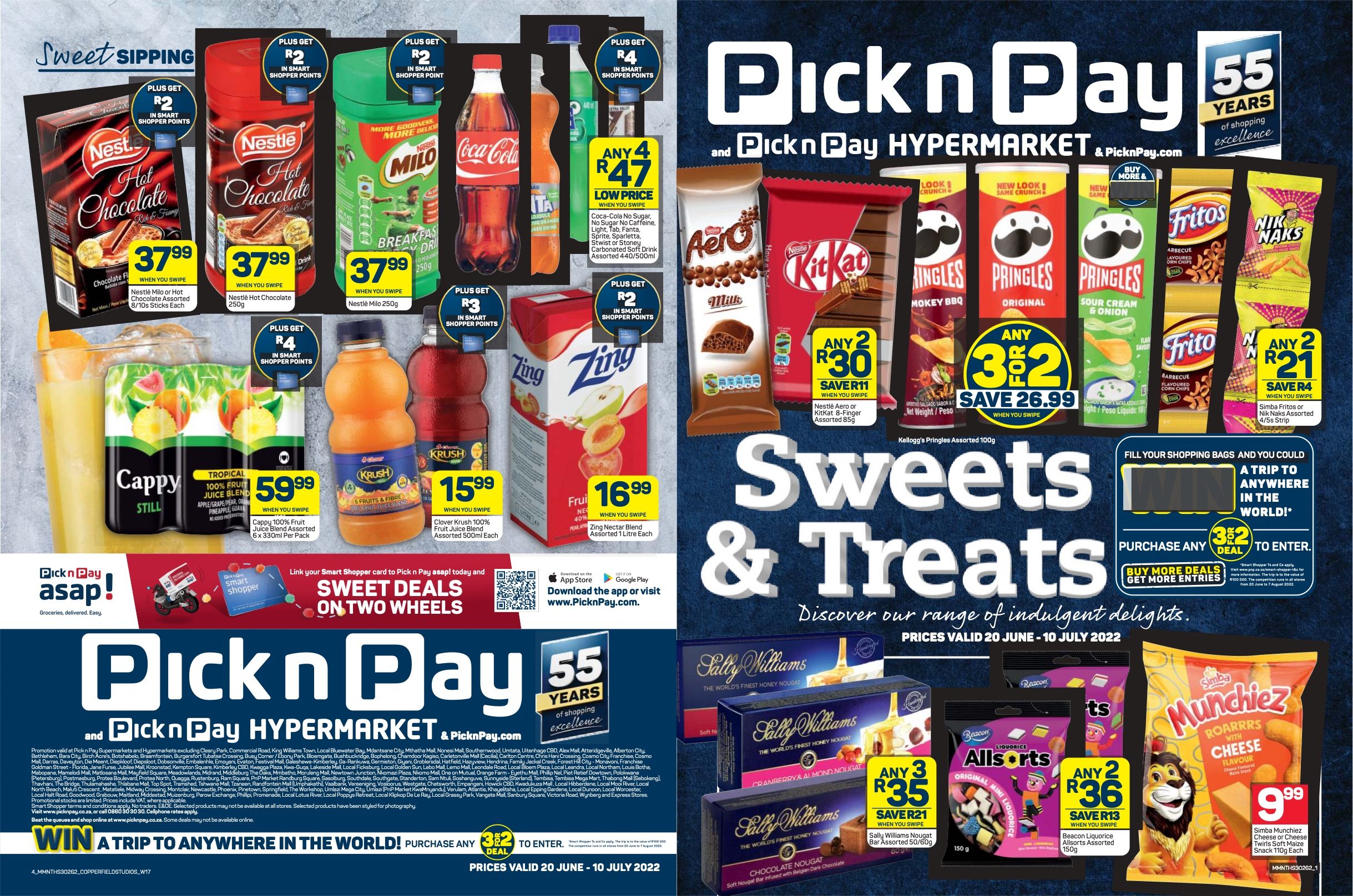Pick n Pay Specials Sweets and Treats June 2022
