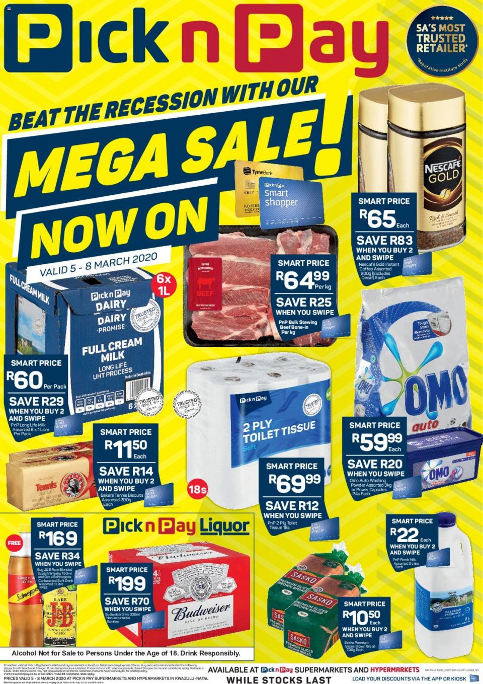 Pick n Pay Specials This Weekend 05 March 2020