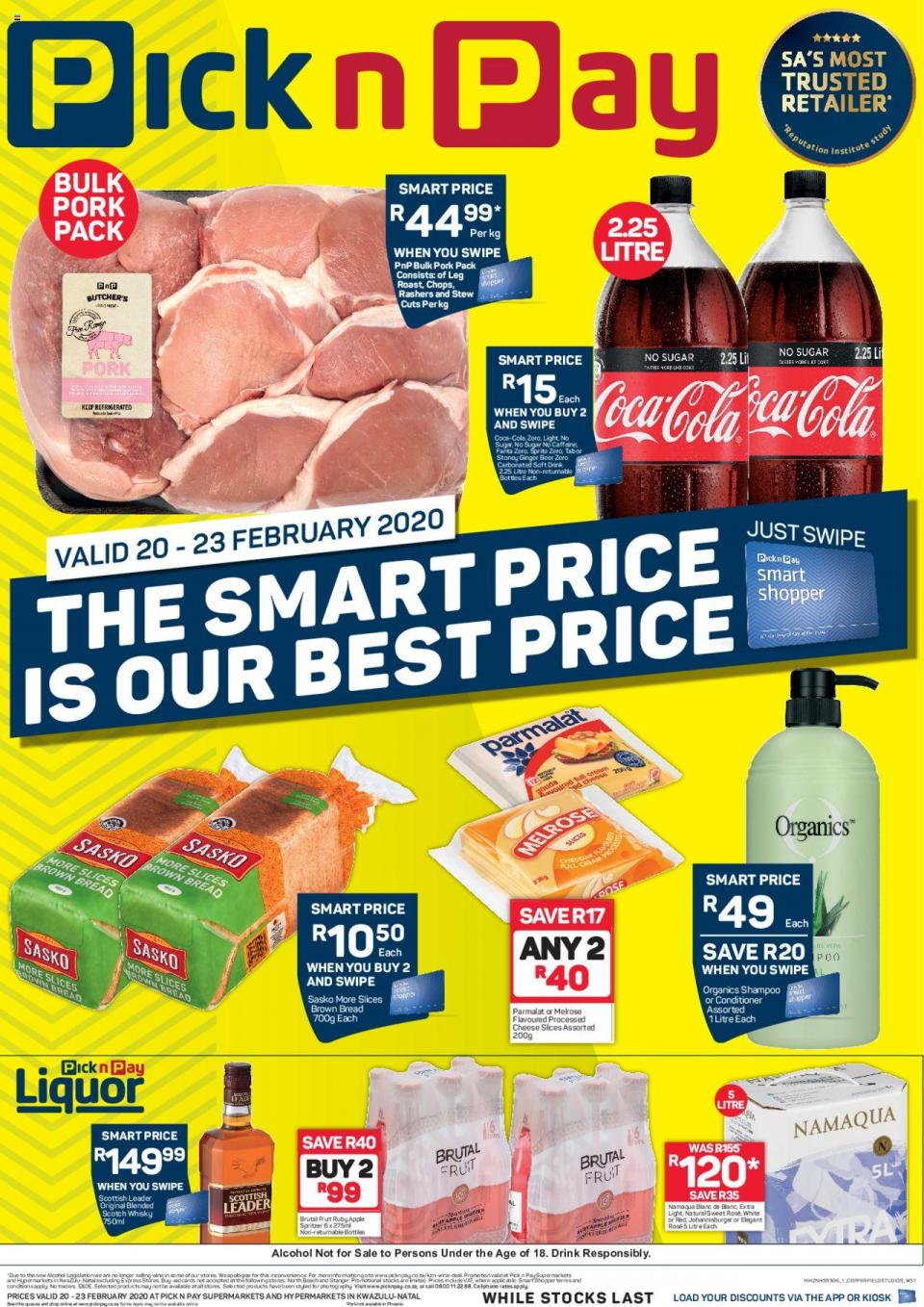 Pick N Pay Specials This Weekend 20 February 2020