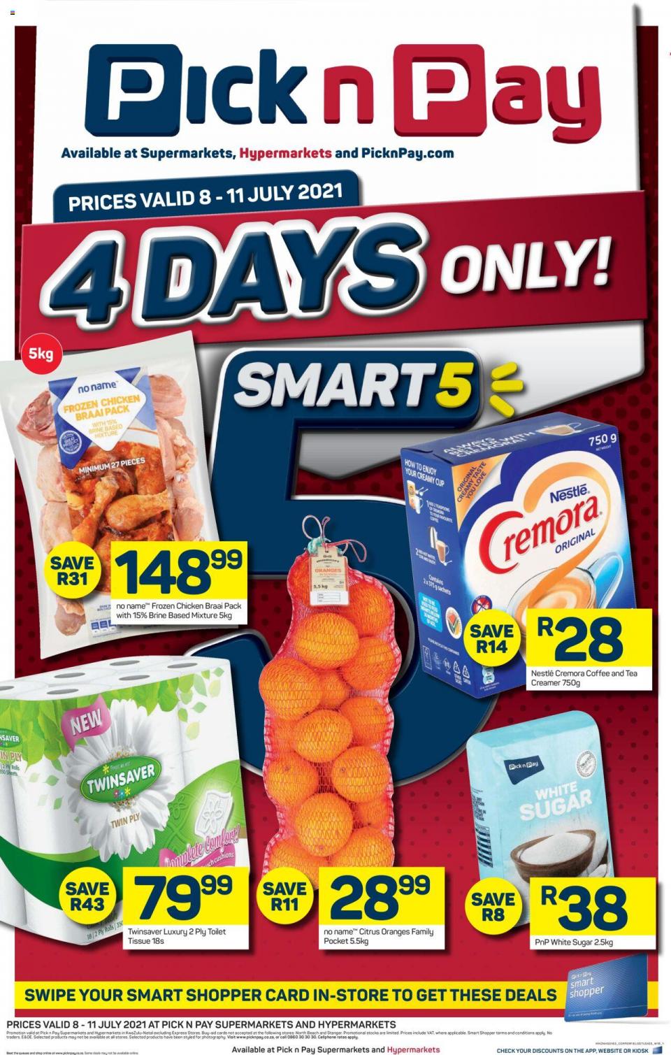 Pick n Pay Specials Weeked Deals 8 – 11 July 2021