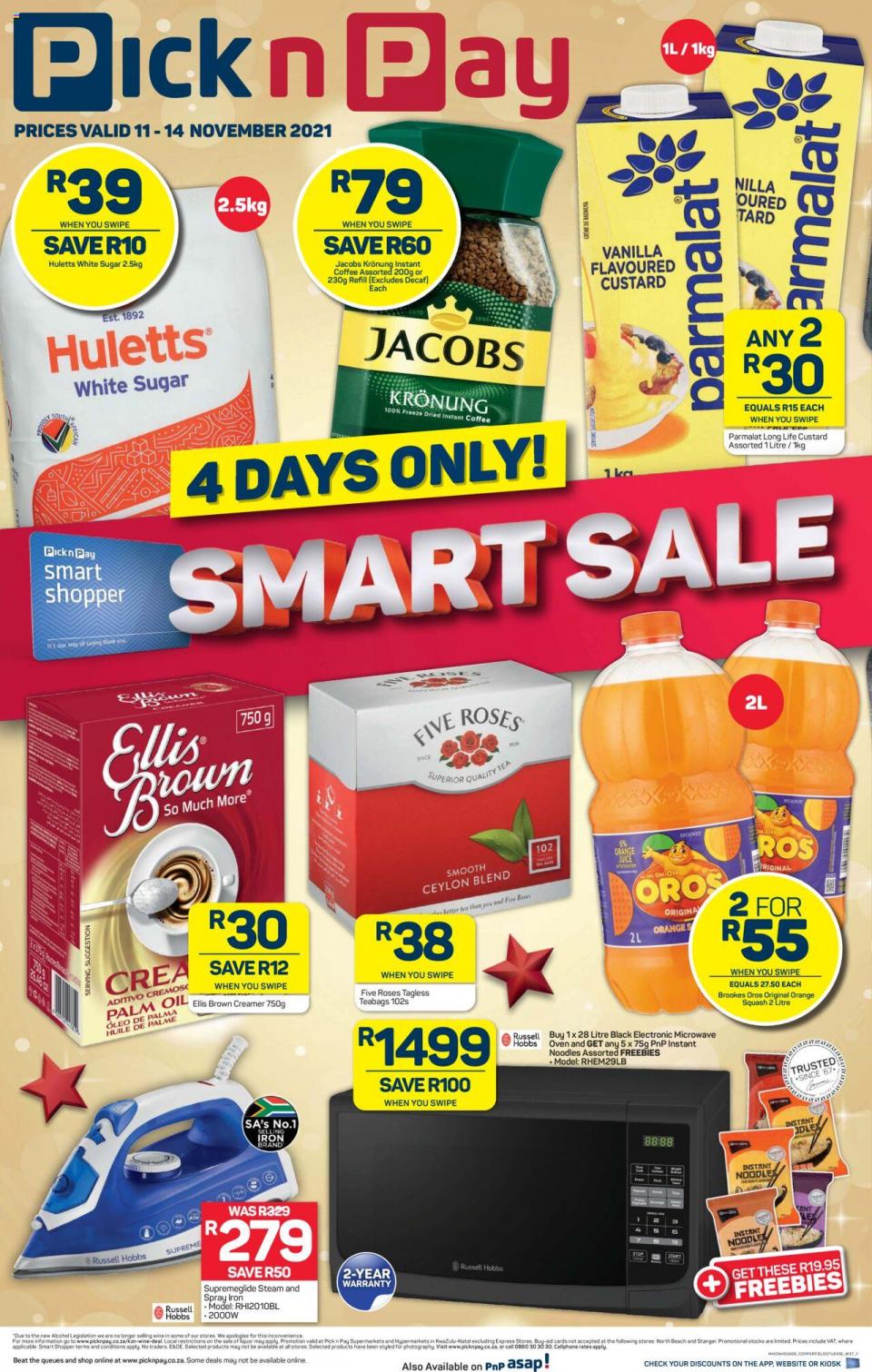 Pick n Pay Specials Weekend Deals 11 – 14 Nov 2021