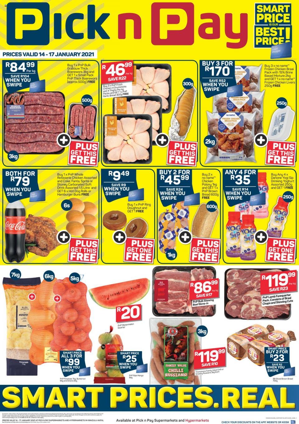 Pick n Pay Specials Weekend Deals 14 January 2021