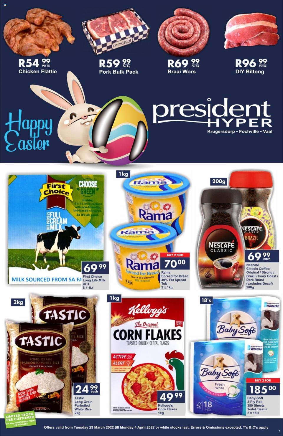 President Hyper Specials 29 Mar – 4 Apr 2022