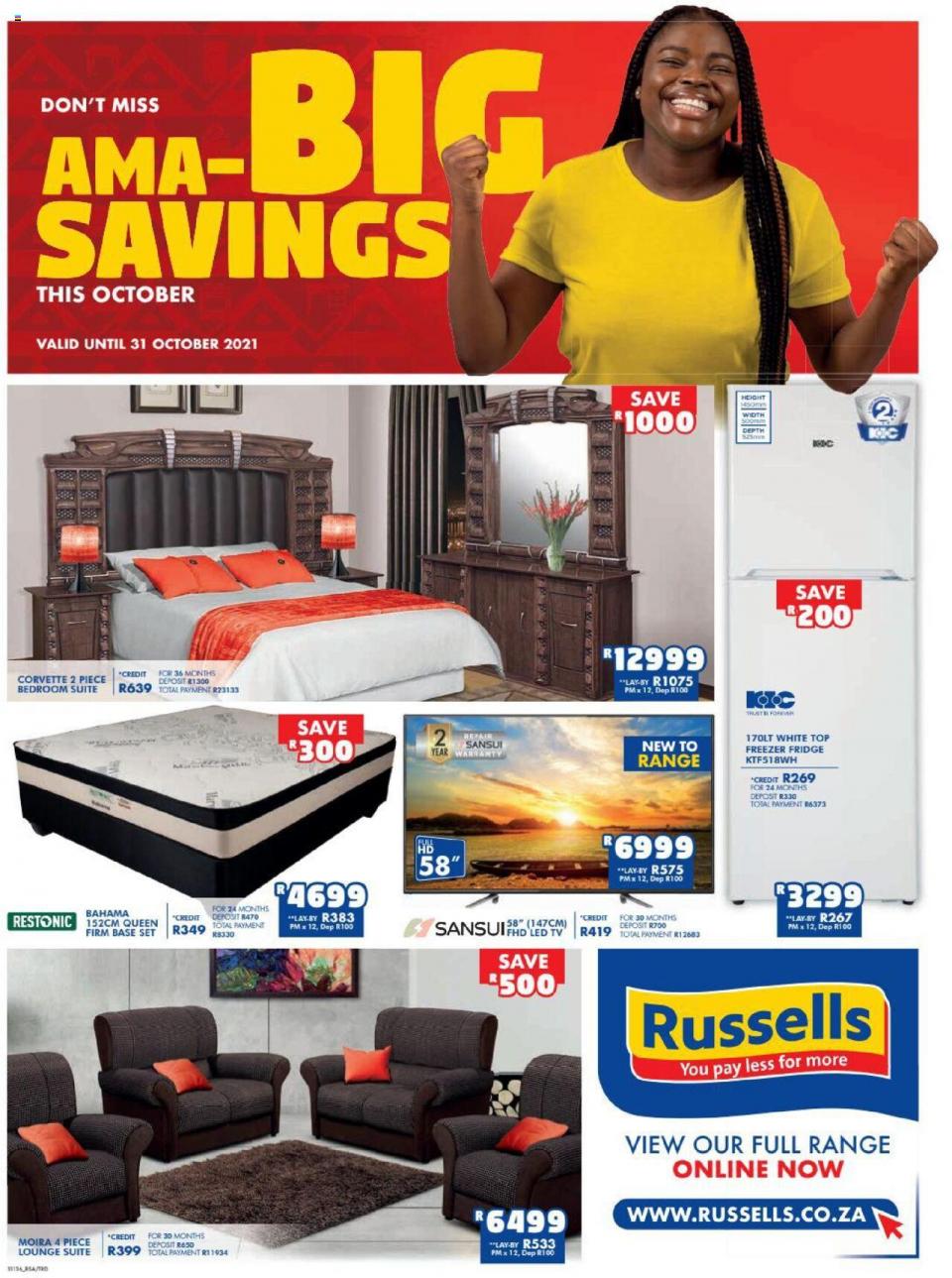 Russells Catalogue 1 – 31 October 2021