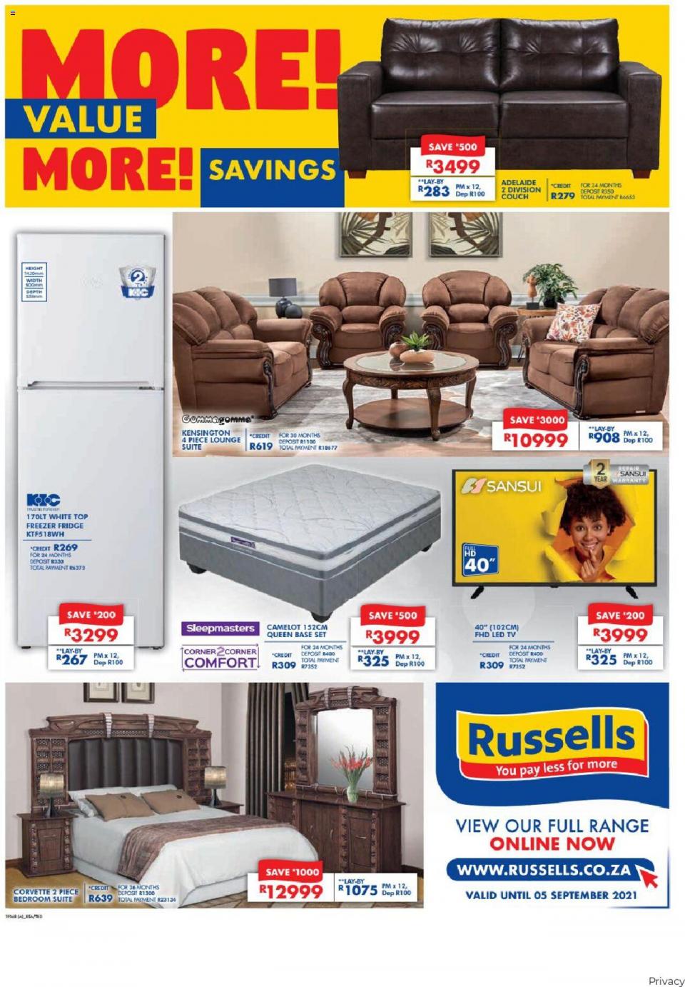 Russells Catalogue 2 Aug – 5 Sep 2021