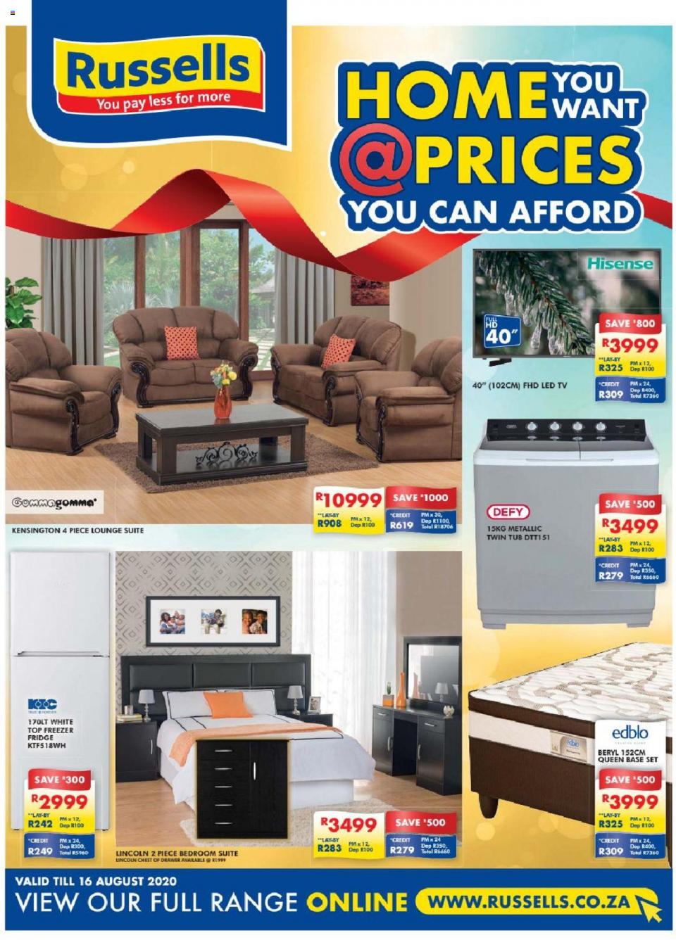 Russells Catalogue 20 July 2020