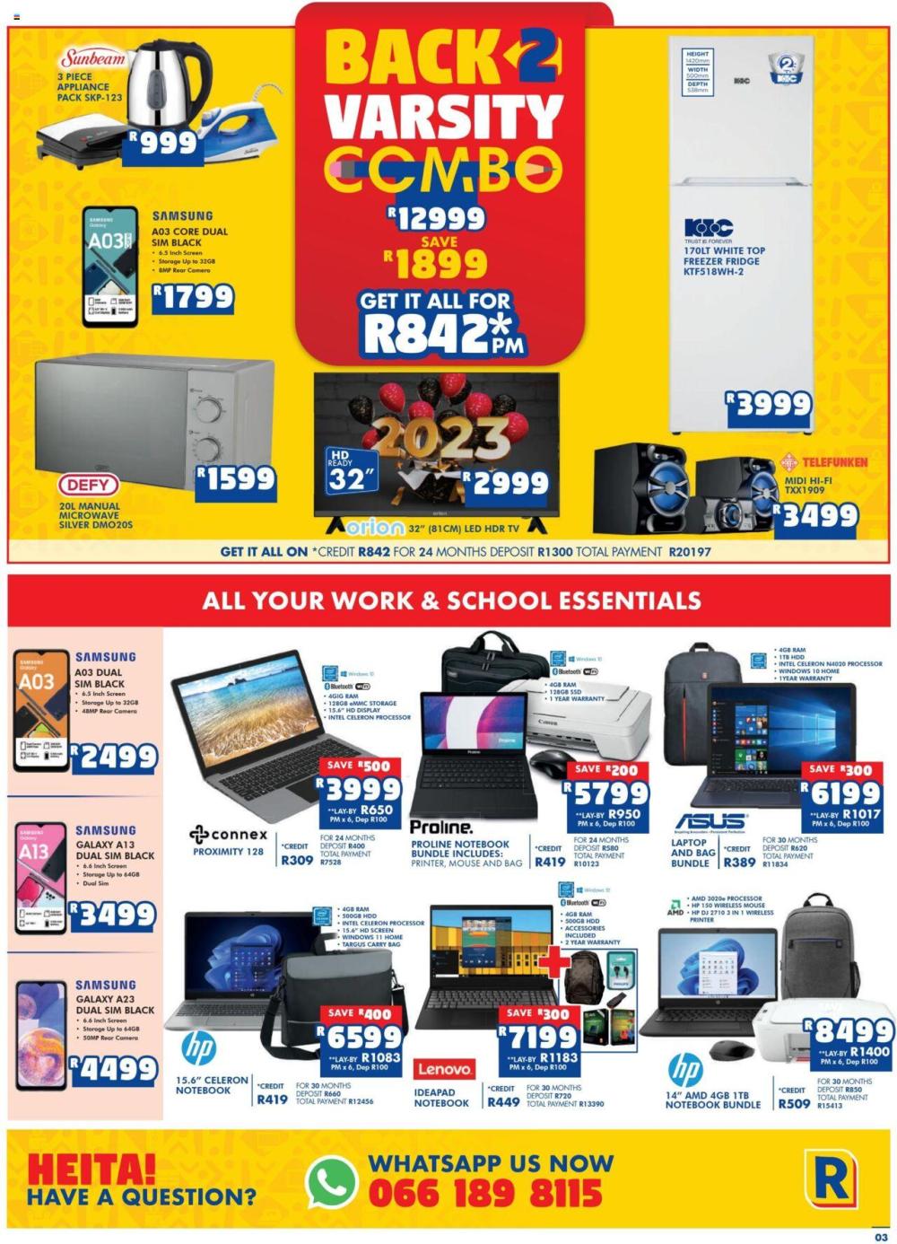 Russells Catalogue 9 Jan 2023 Russells Specials Best Prices