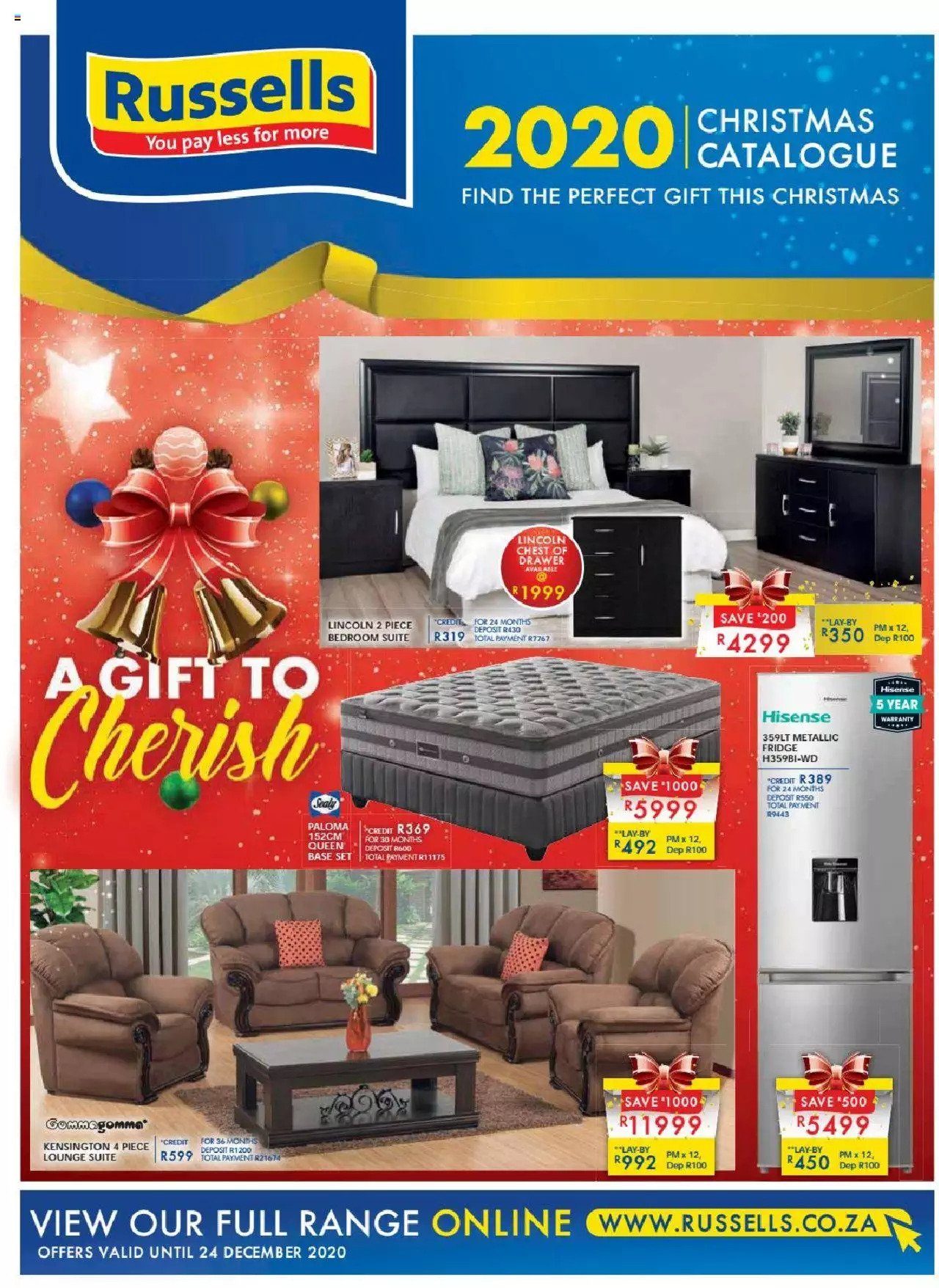 Russells Catalogue Christmas Sale 1 December 2020