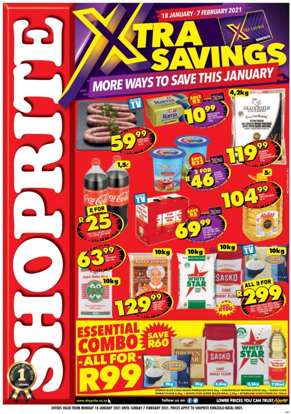 Shoprite Specials 18 January 2021