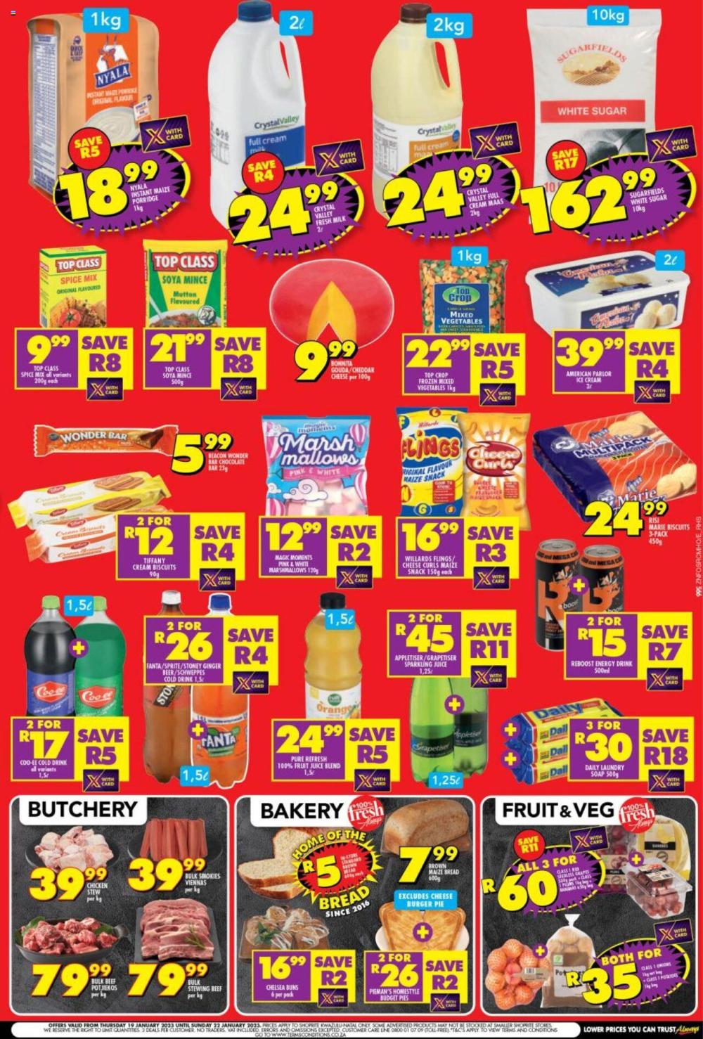 Shoprite Specials 19 January 2023 | Shoprite Catalogue | 4-DAY