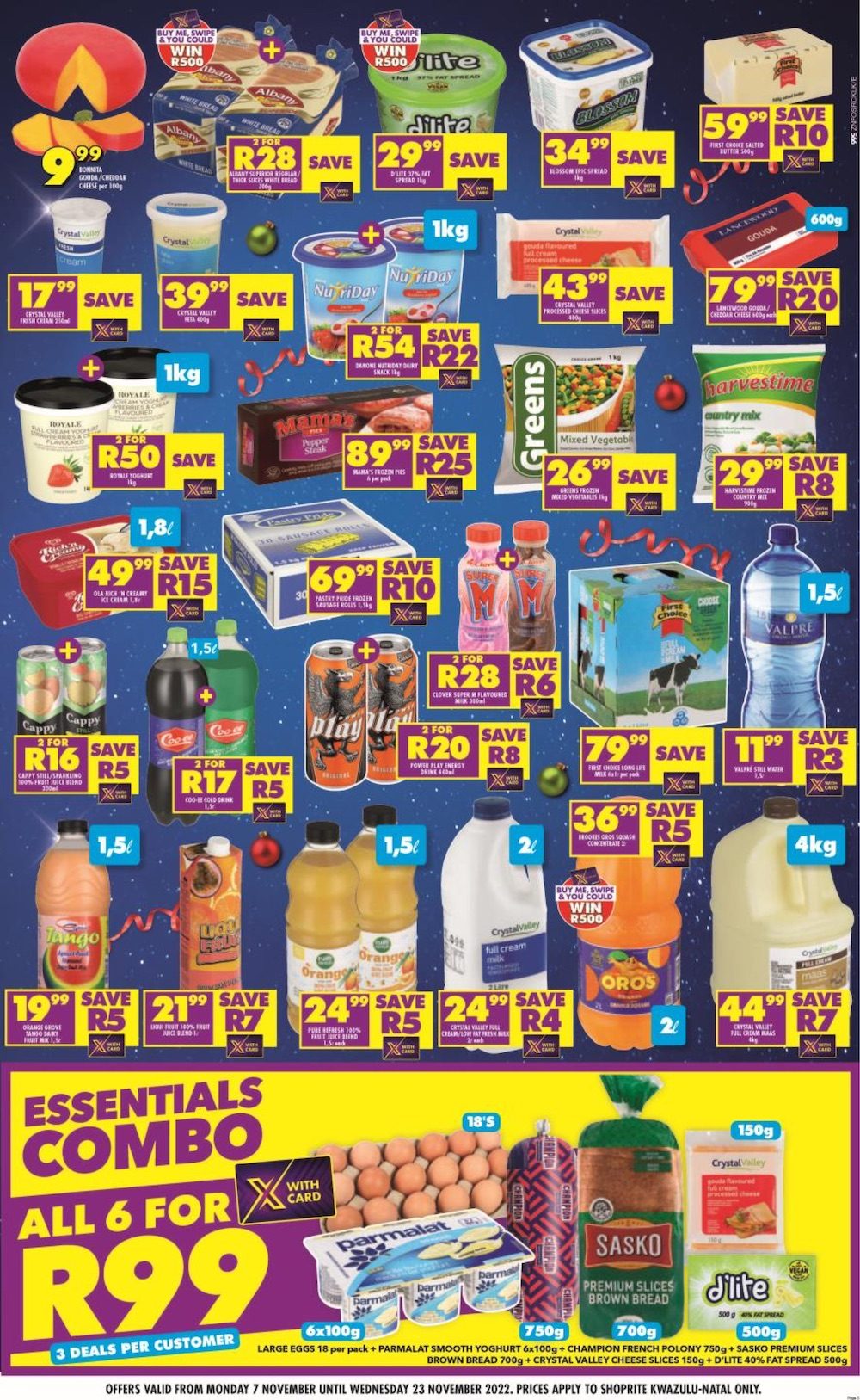 Shoprite Specials 7 Nov 2022 Shoprite Catalogue Early Christmas Sales