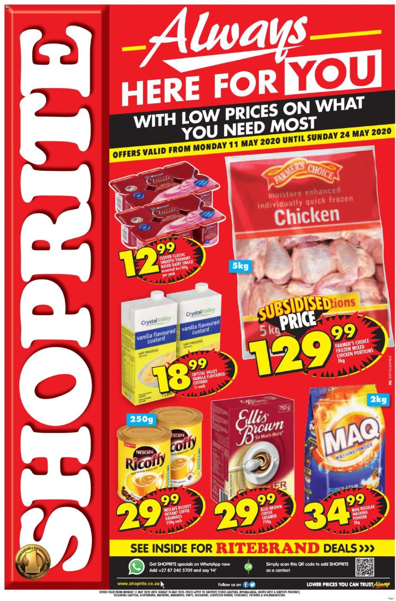 Shoprite Specials Always Here For You 11 May 2020
