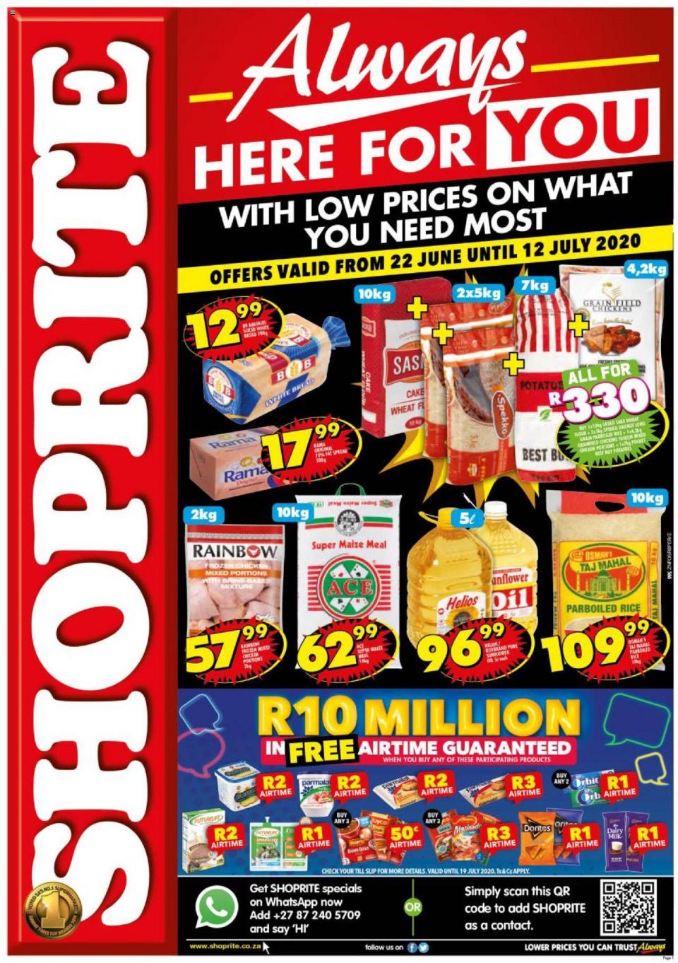 Shoprite Specials Always Here For You 22 June 2020