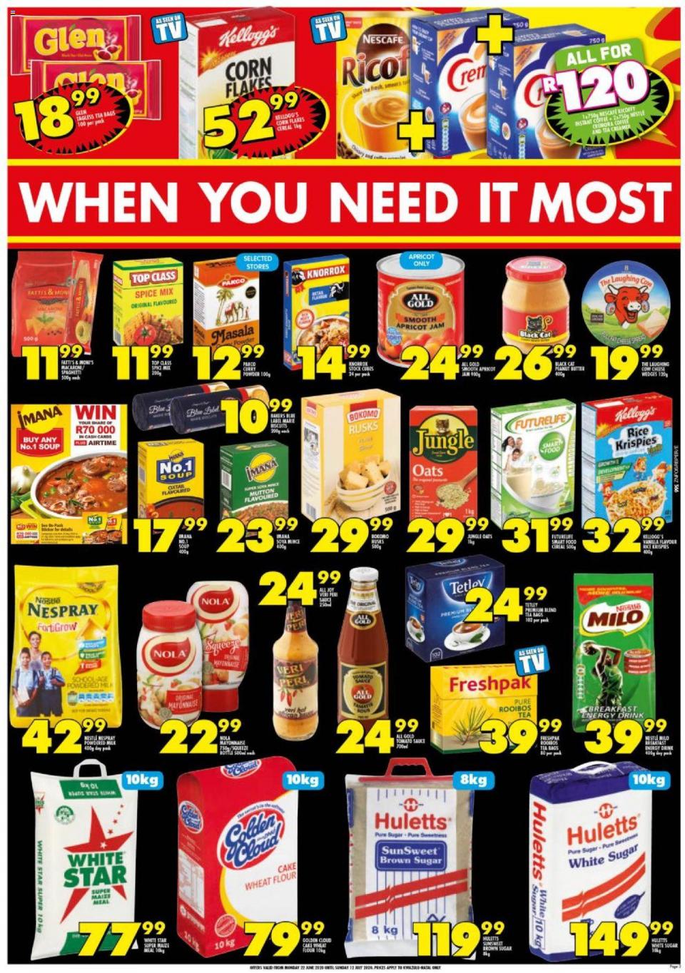 Shoprite Specials | Shoprite Catalogue | Always Here For You | June 2020