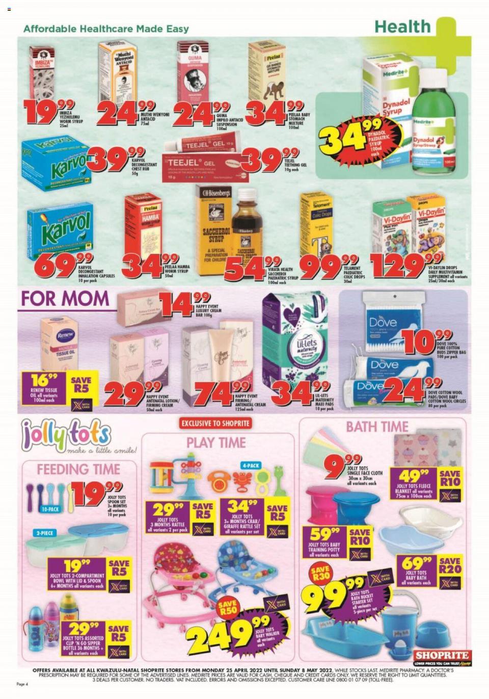 Shoprite Specials Baby Promotion April 2022 Shoprite Catalogue 2022
