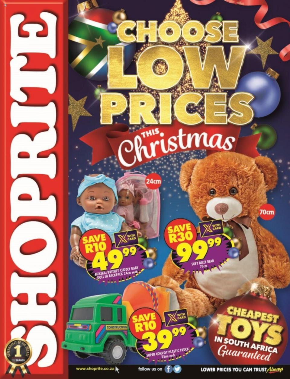Shoprite Specials Choose Low Prices This Christmas 29 Nov – 26 Dec 2021