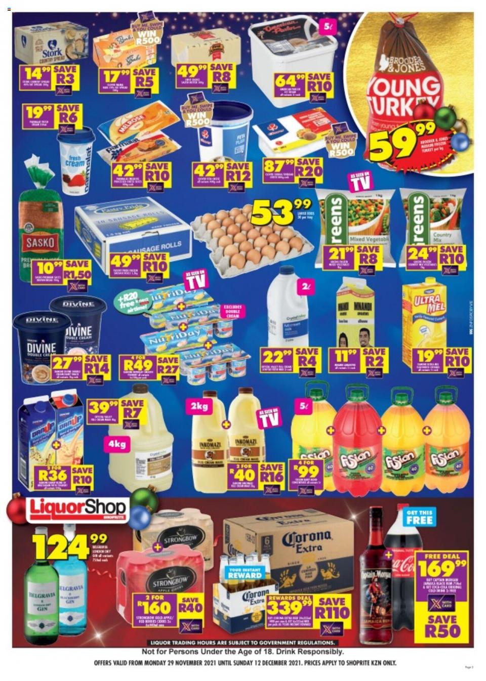 Shoprite Catalogue 29 Nov 2021 | Shoprite Specials | Shoprite Sale | 2021