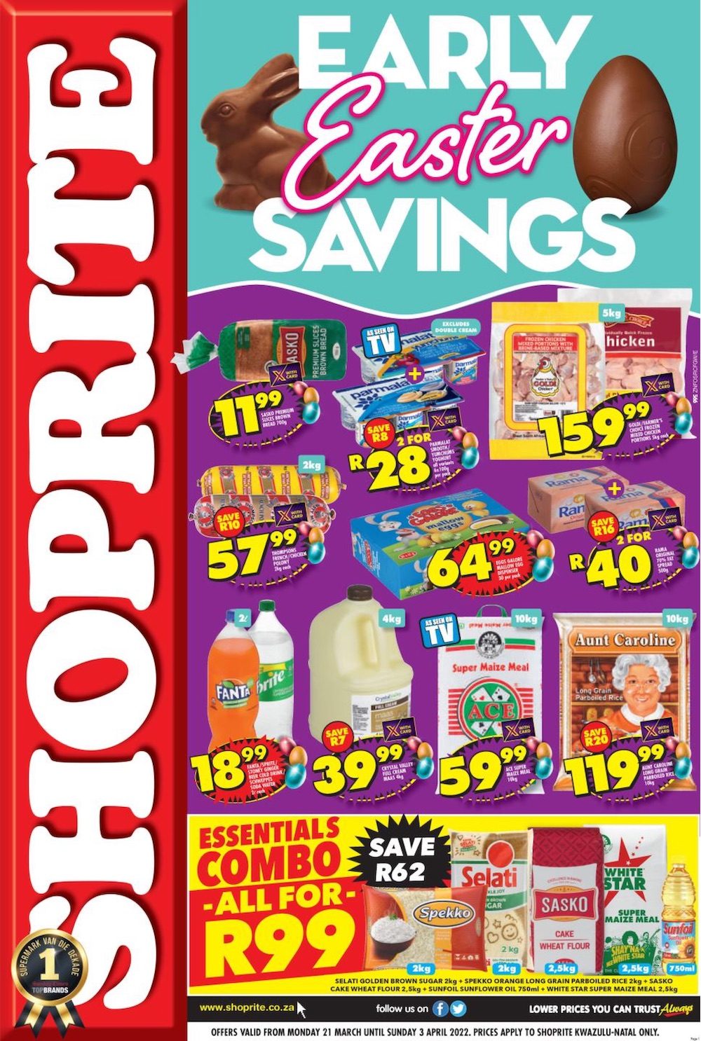 Shoprite Specials Early Easter Savings 2022 | Shoprite Catalogue | Easter