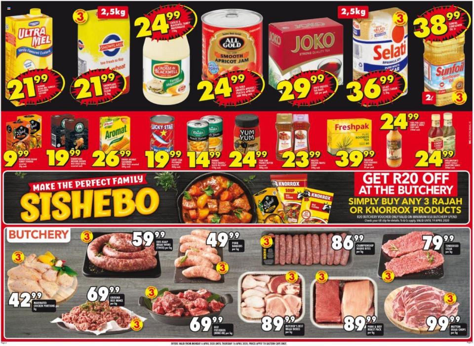 Shoprite Specials | Shoprite | Eastern Cape | United We Shall Serve