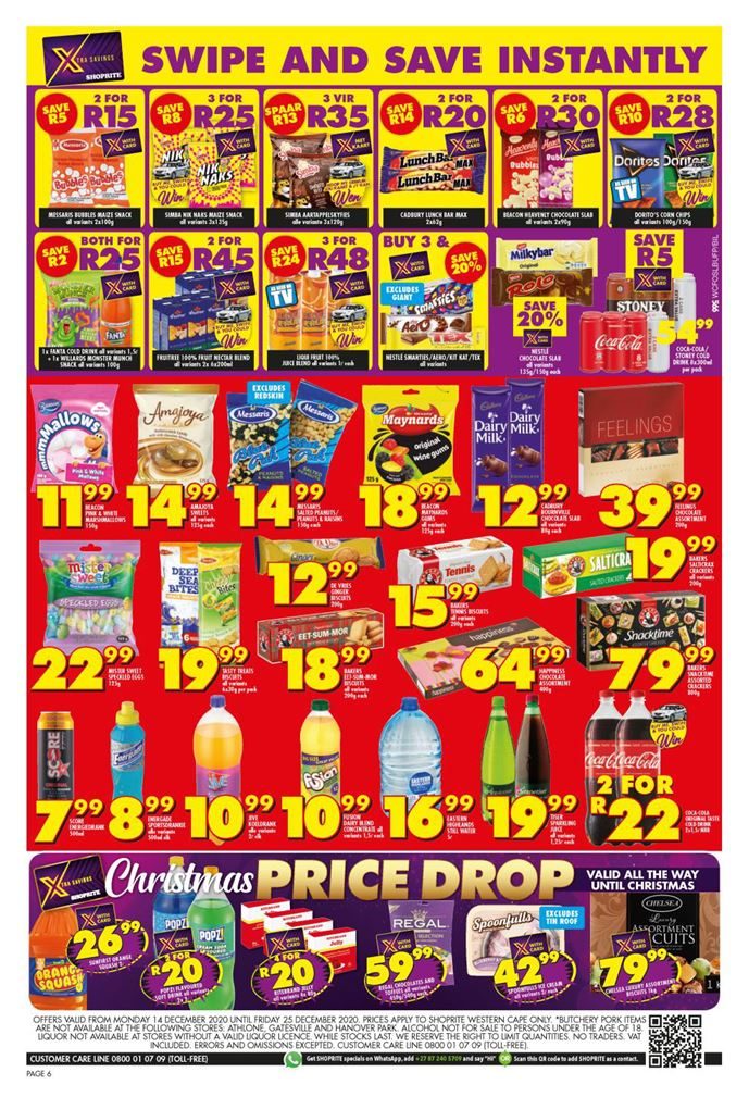 Shoprite Specials Grocery 14 December | Shoprite Specials Christmas