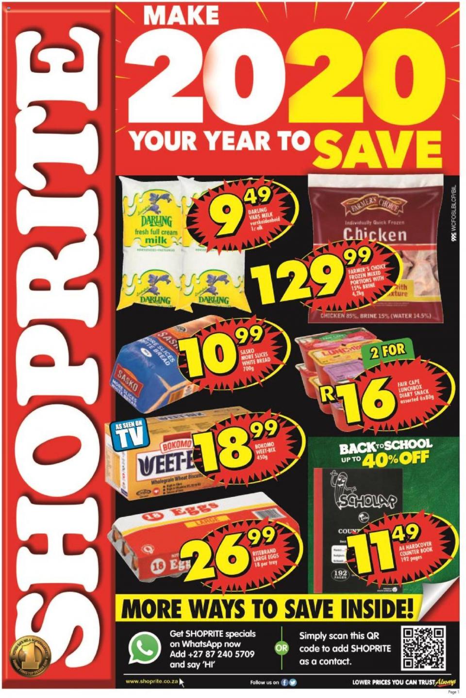 Shoprite Specials Jan Price Savings Western Cape 7 January 2020