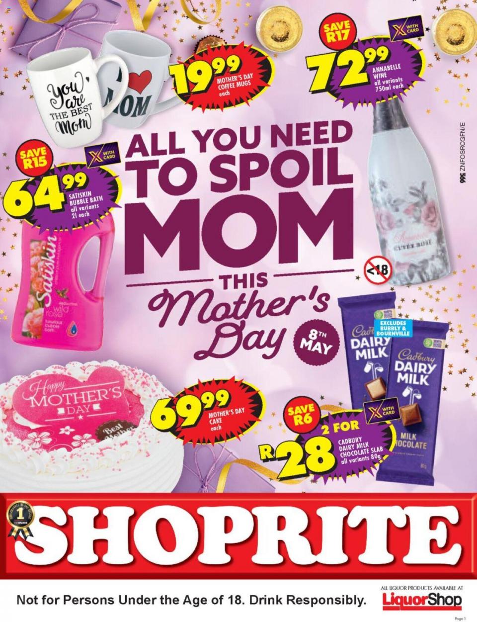 Shoprite Specials Mother's Day 2022 Shoprite Catalogue Specials SA