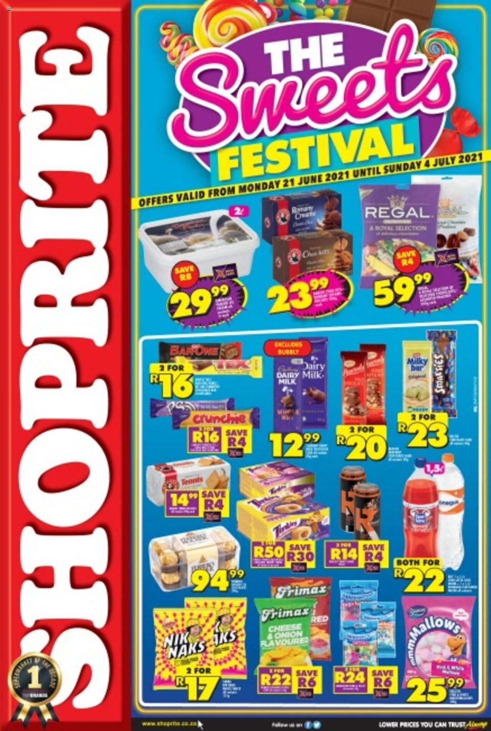 Shoprite Specials The Sweets Festival | Shoprite Catalogue | Shoprite Sale