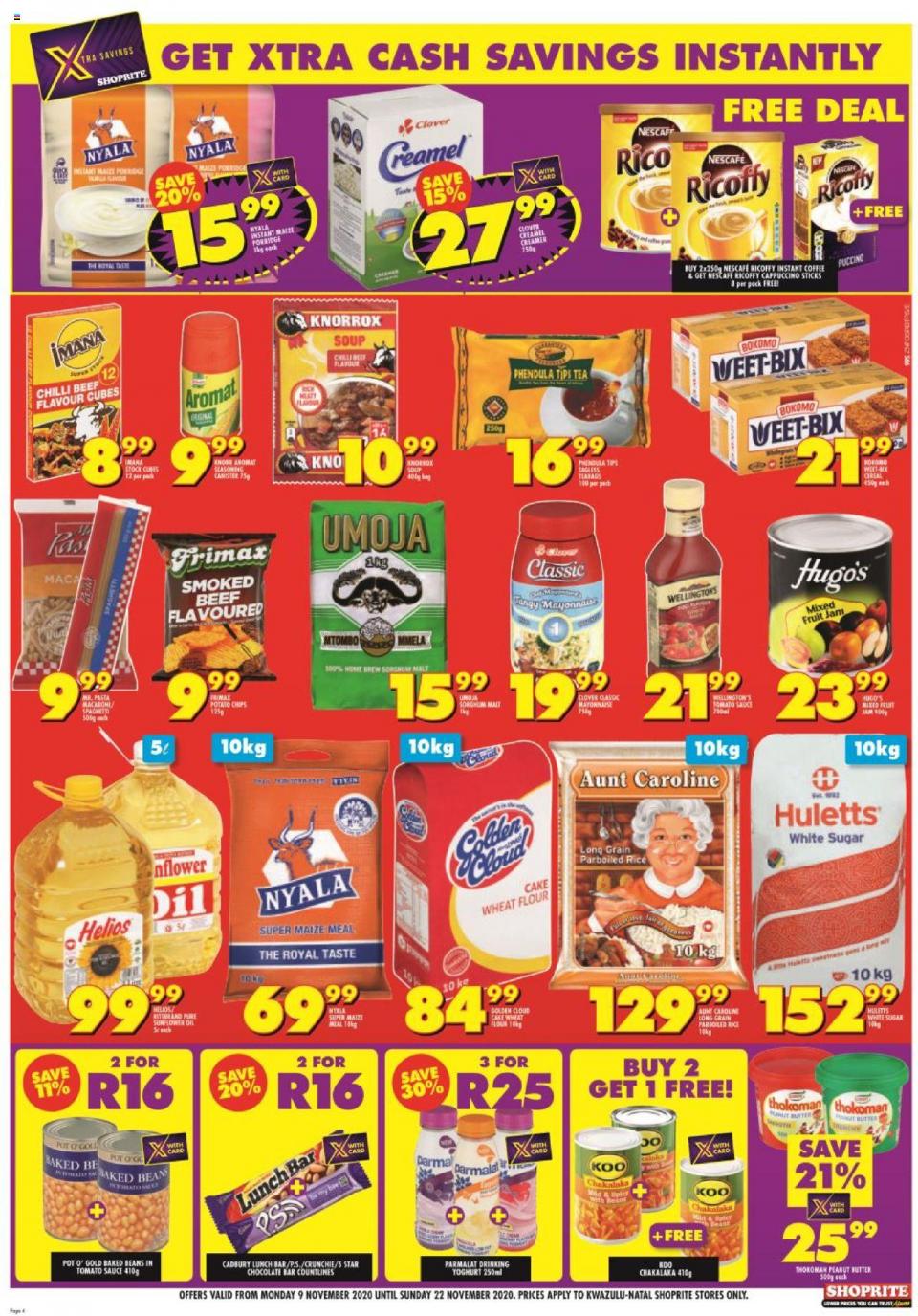 Shoprite Specials Christmas 9 November | Shoprite catalogue | Special