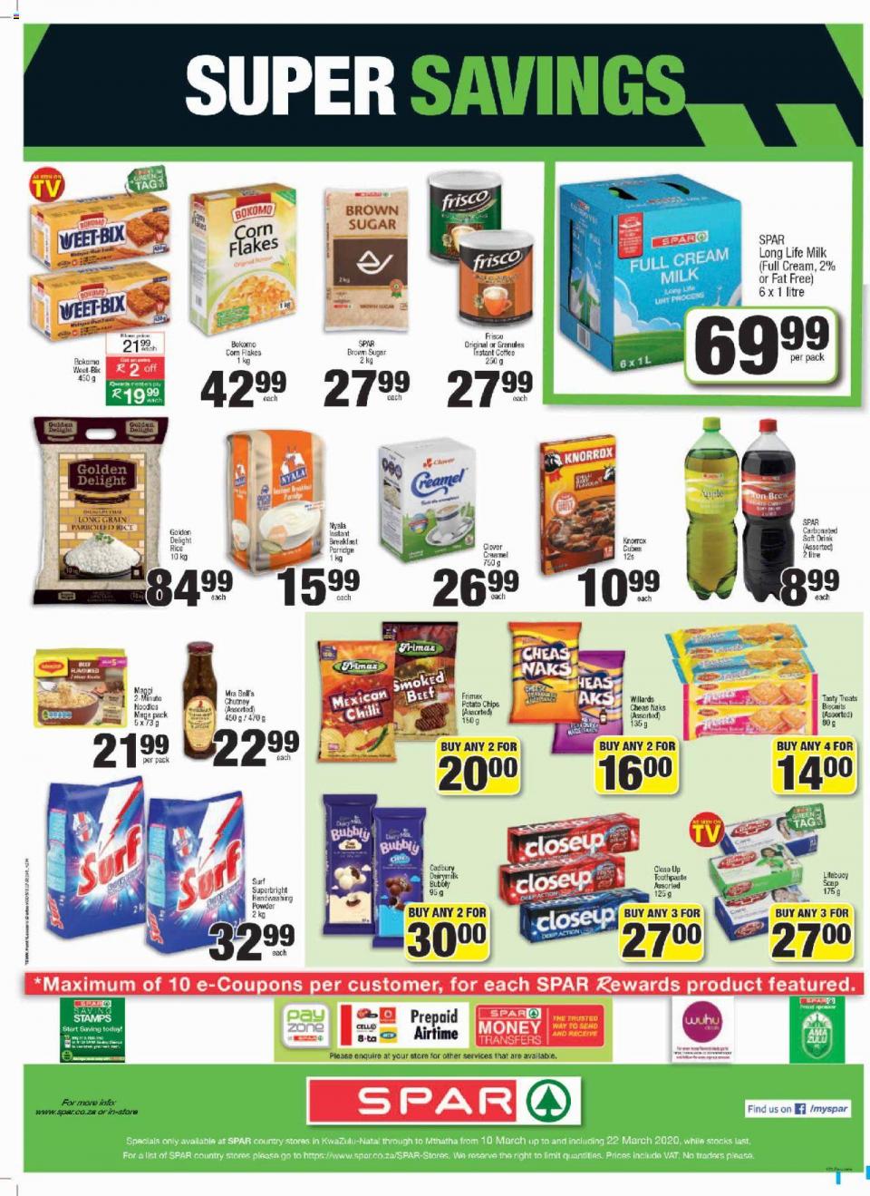 Spar Specials | Spar Catalogue | Spar Weekly Specials | Spar 2020