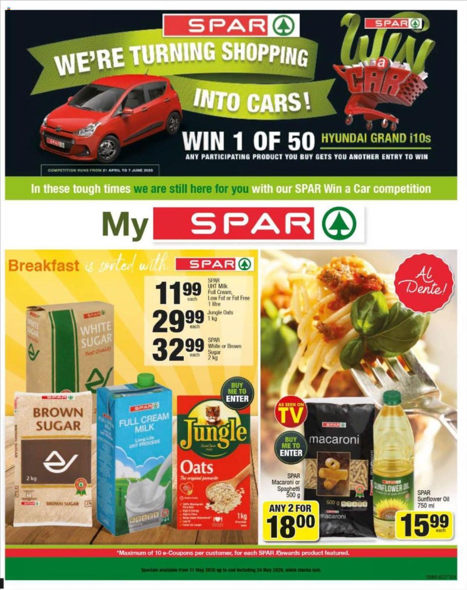 Spar Specials Weekly Catalogue 11 May 2020 – Western Cape