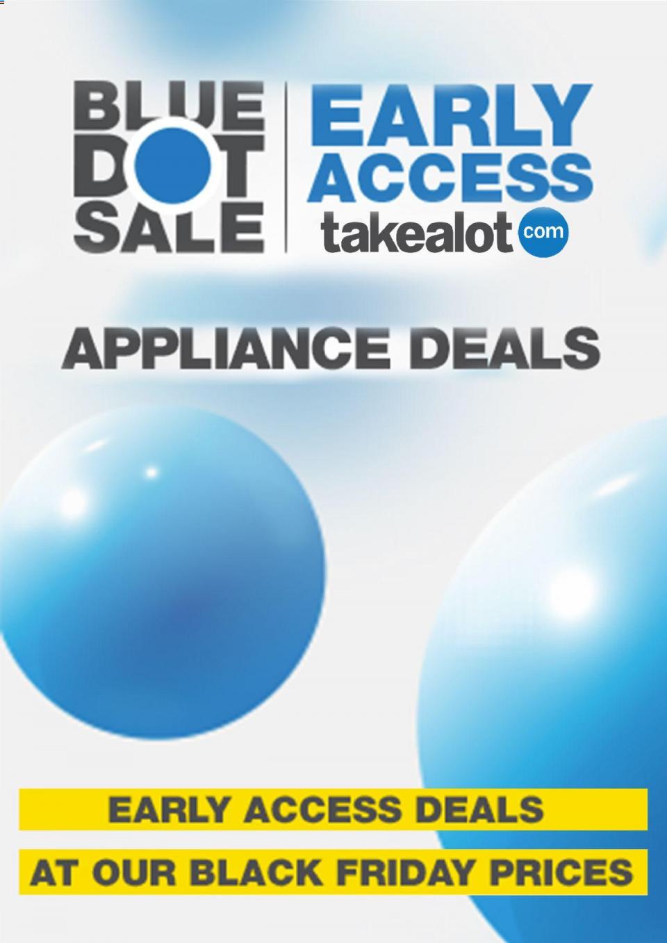 Takealot Specials Black Friday Appliance Deals 27 November 2019
