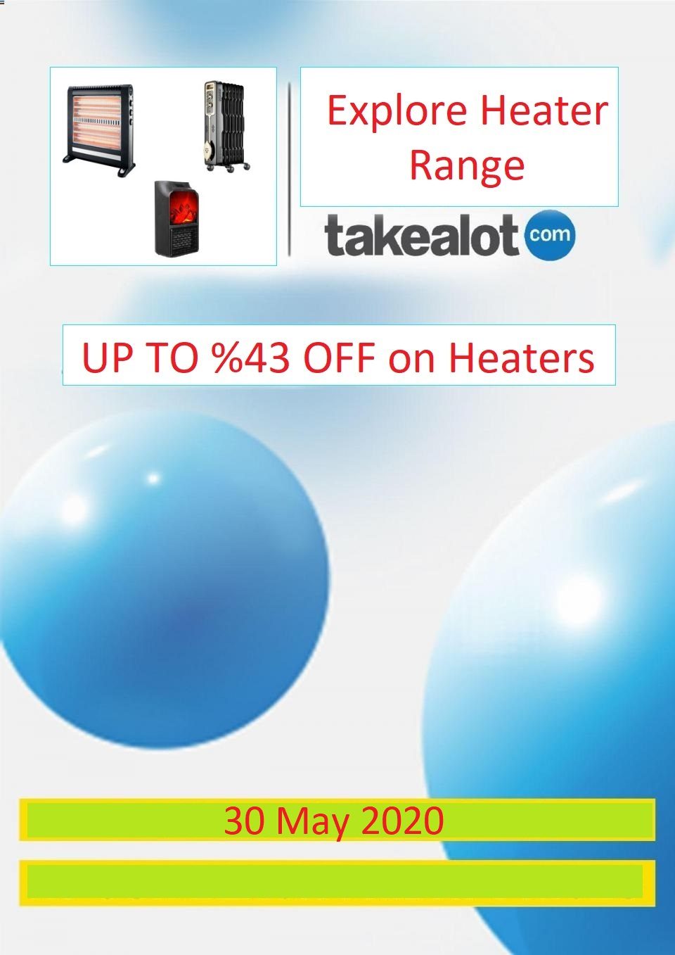 Takealot Specials Heaters 30 May 2020