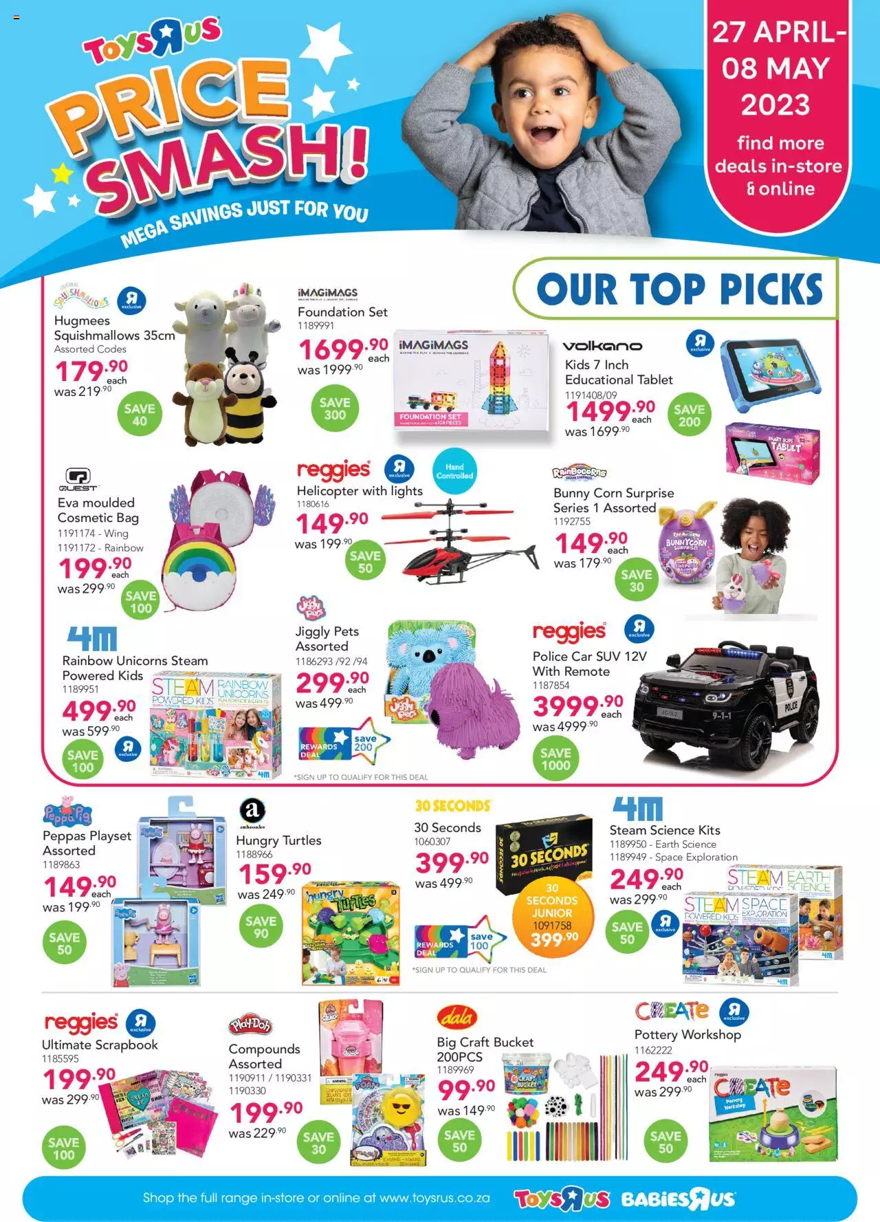 Toys R Us Specials 27 Apr – 8 May 2023
