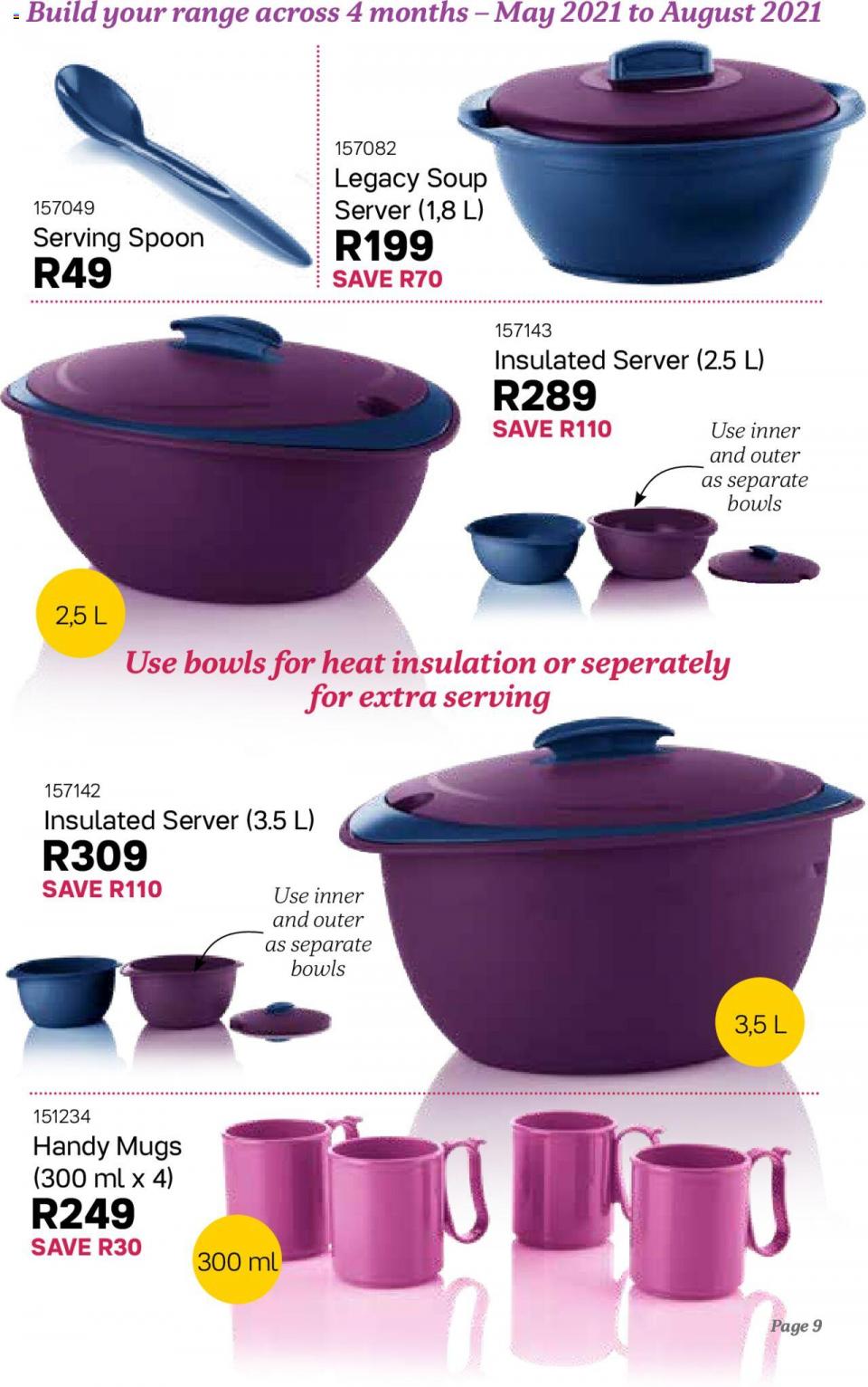 Tupperware Specials 2 June 2021 Tupperware Catalogue South Africa