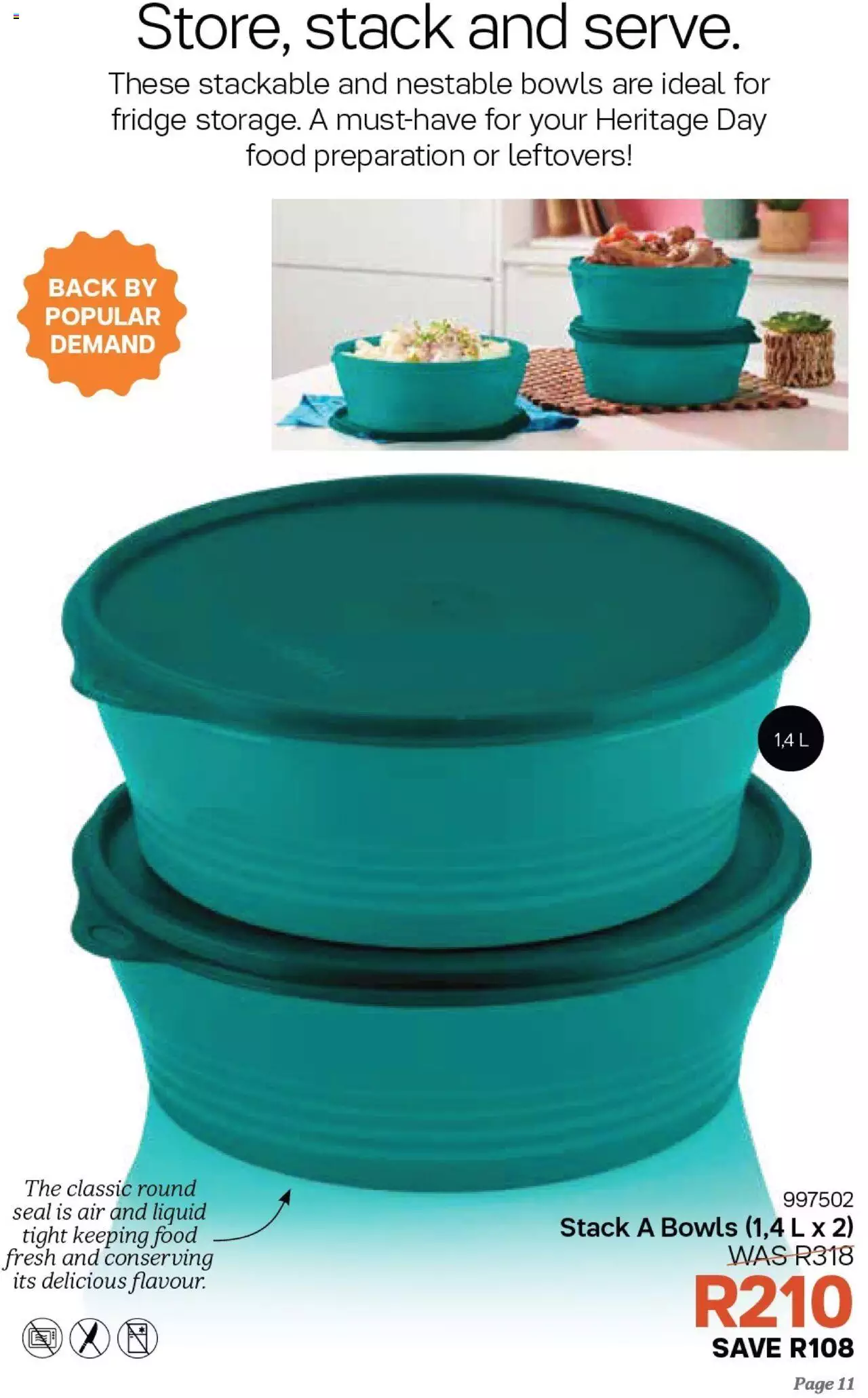 Tupperware Specials 6 September 3 October 2023 South Africa