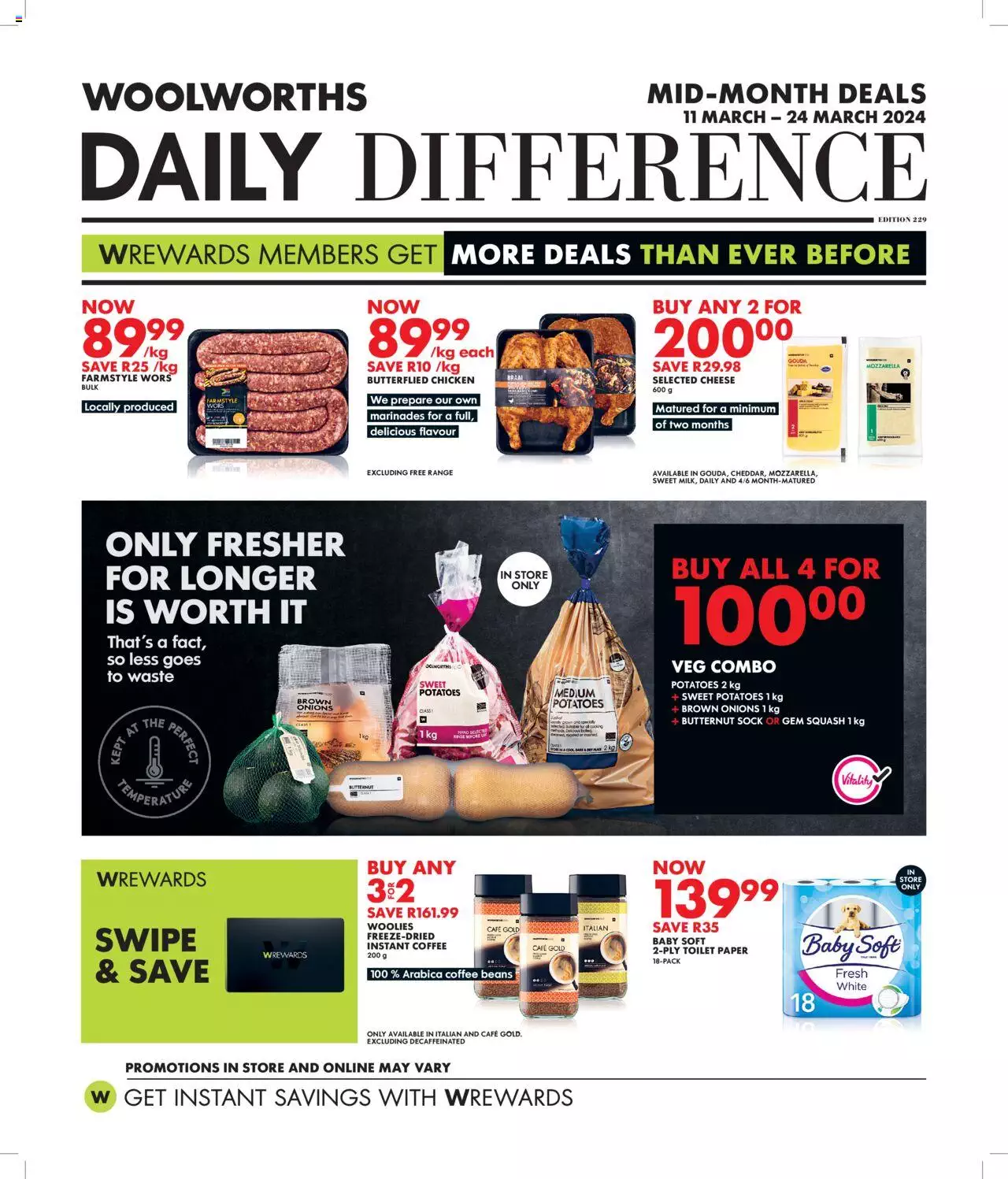 Woolworths Specials 11 – 24 March 2024