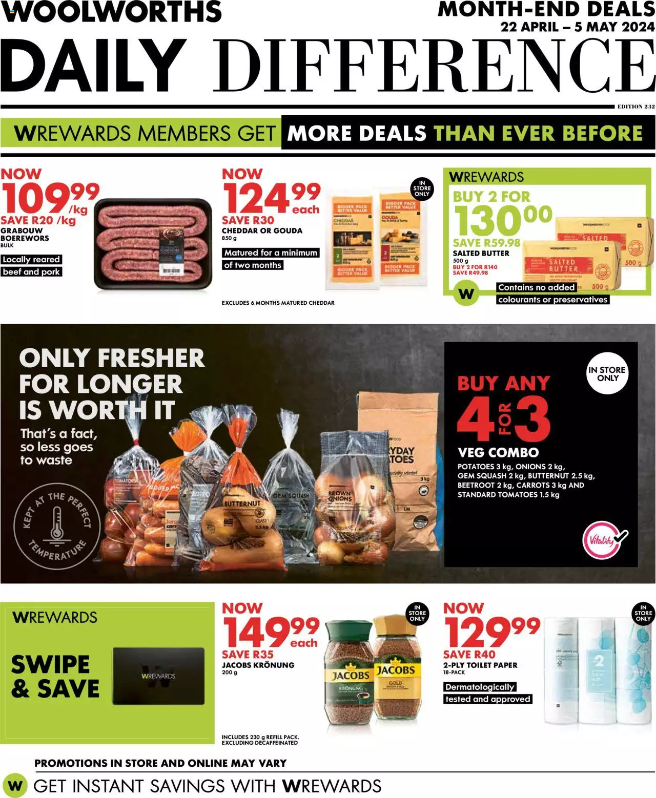 Woolworths Specials 22 Apr – 5 May 2024