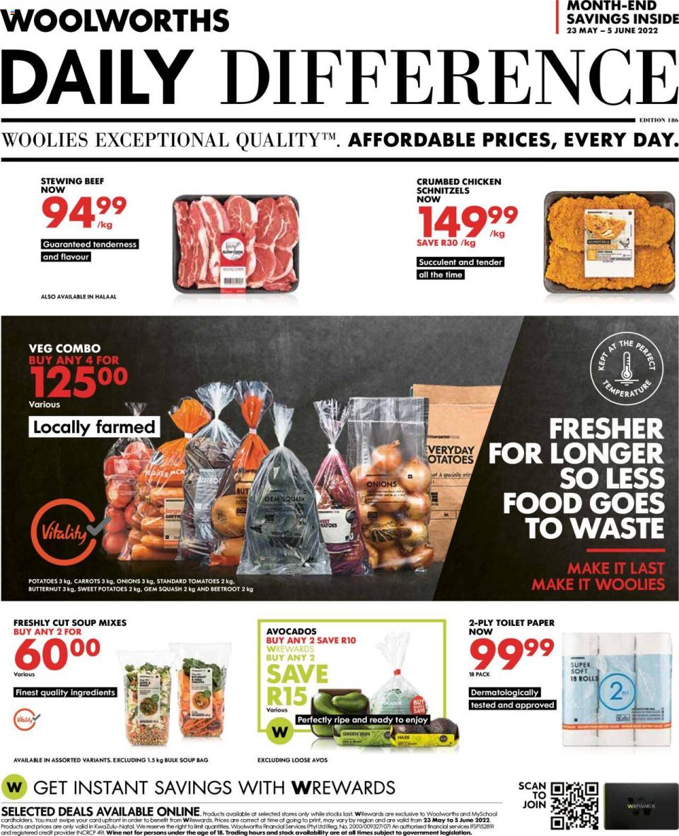 Woolworths Specials 23 May – 5 June 2022