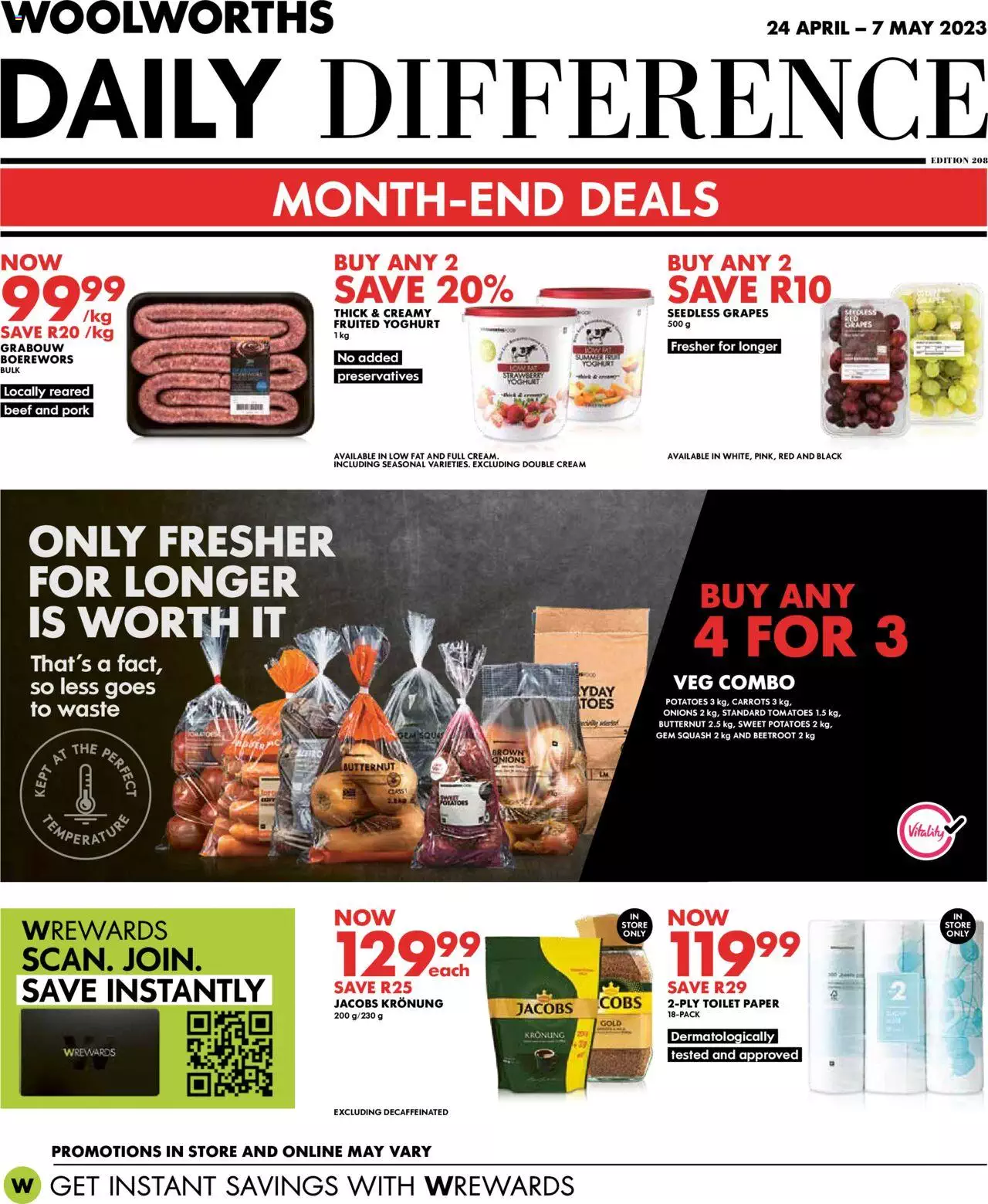 Woolworths Specials 24 Apr – 7 May 2023