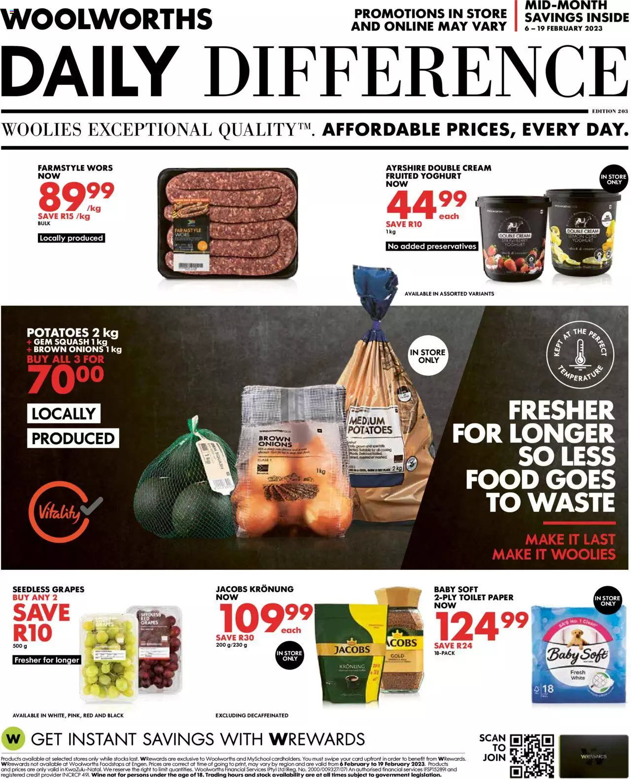Woolworths Specials 6 – 19 Feb 2023