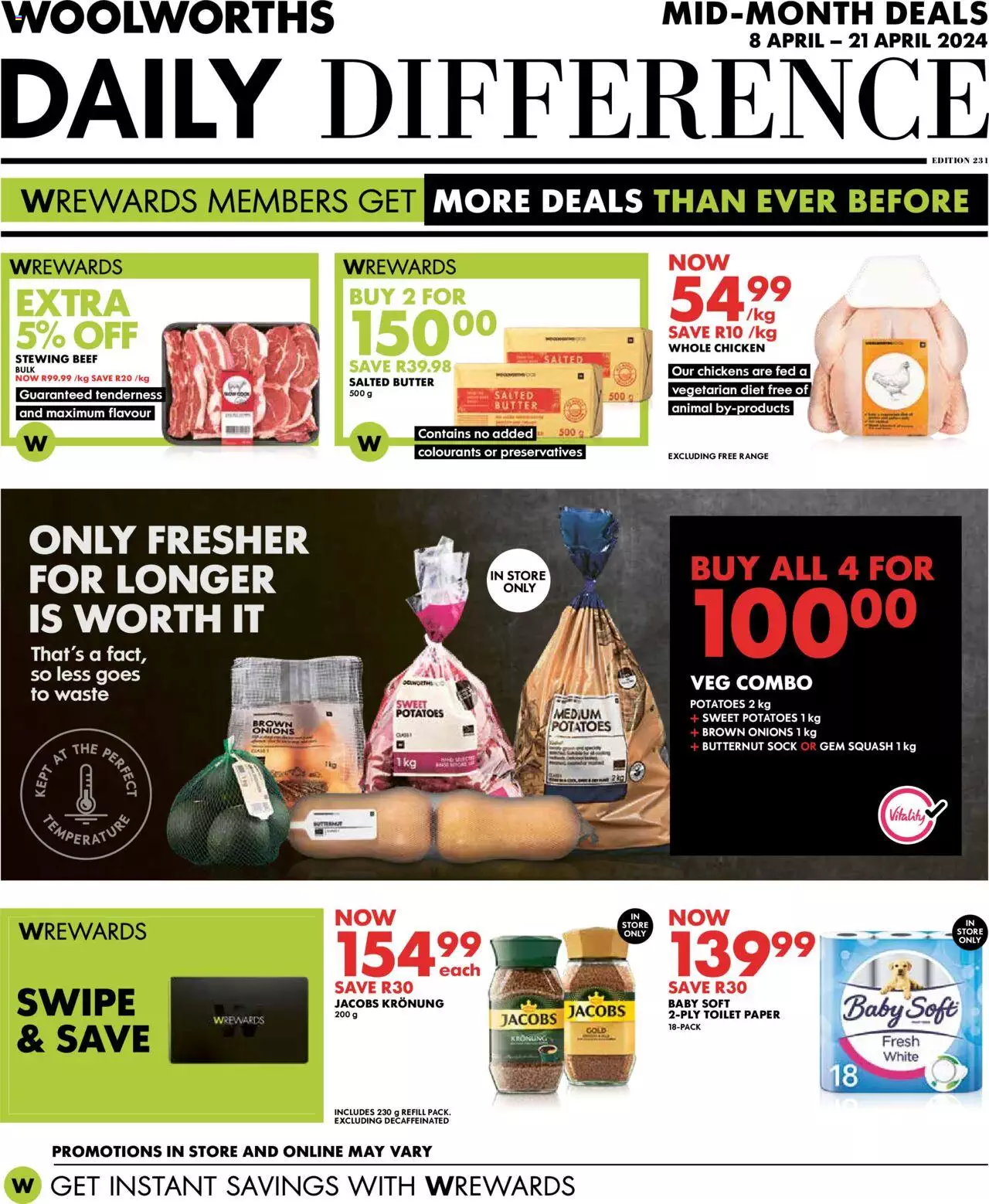 Woolworths Specials 8 – 21 April 2024